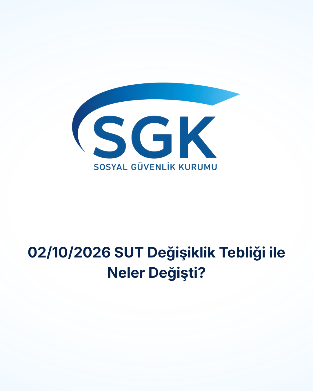 sut değişikliği