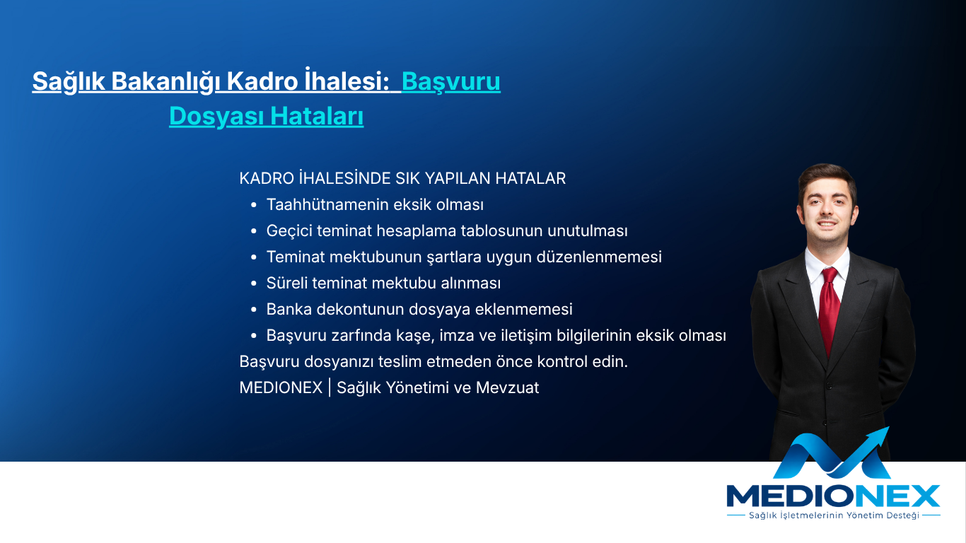 2026 Yılı Özel Hastaneler Planlama kadro ihalesi